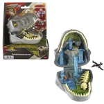 Kép 1/3 - Jurassic World: Újjászületés Micro Adventures T-Rex mini játékszett – Mattel