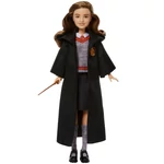 Kép 2/3 - Harry Potter: Hermione Granger baba talárban varázspálcával - Mattel