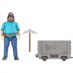Kép 3/6 - Minecraft A Film – Steve és a bányakocsi játékszett – Mattel