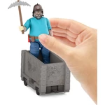 Kép 5/6 - Minecraft A Film – Steve és a bányakocsi játékszett – Mattel