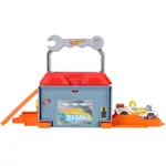 Kép 3/3 - Hot Wheels: City Repair &amp; Go autószerelő műhely alap pályaszett – Mattel