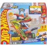 Kép 1/3 - Hot Wheels: Kaszkadőr garázs játékszett - Mattel