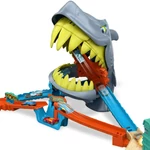 Kép 2/4 - Hot Wheels: Cápatámadás pályaszett kisautóval – Mattel
