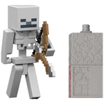 Kép 2/2 - Minecraft Skeleton figura – Mattel