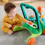 Kép 2/6 - Fisher-Price: Teknőcpajtis járássegítő - Mattel