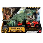 Kép 1/5 - Jurassic World: Dínó befogó Quad játékszett - Mattel