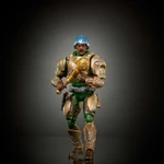 Kép 2/3 - Masters of the Universe: Az univerzum védelmezői Men-At-Arms Páncélos akciófigura kiegészítőkkel 16,5 cm – Mattel