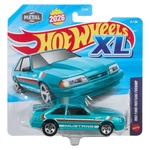 Kép 1/2 - Hot Wheels XL: 1992 Ford Mustang Foxbody kisautó 1/43 – Mattel