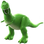 Kép 2/3 - Toy Story 5 Rex játékfigura 18 cm – Mattel