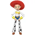 Kép 1/3 - Toy Story 5: Jessie deluxe játékfigura 30 cm – Mattel