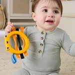Kép 2/2 - Fisher-Price: Méhecskés vidám állatos rágóka – Mattel