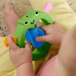 Kép 2/2 - Fisher-Price: Békás vidám állatos rágóka – Mattel