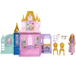 Kép 1/6 - Disney Hercegnők Kastély Aranyhaj Babával - Mattel