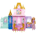 Kép 2/6 - Disney Hercegnők Kastély Aranyhaj Babával - Mattel