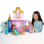 Kép 3/6 - Disney Hercegnők Kastély Aranyhaj Babával - Mattel