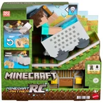 Kép 1/6 - Minecraft RC távirányítós bányakocsi Steve figurával – Mattel