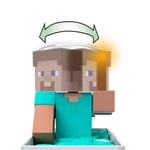 Kép 6/6 - Minecraft RC távirányítós bányakocsi Steve figurával – Mattel