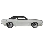 Kép 2/2 - Matchbox A Film: 1971 Dodge Challenger gyűjtői kisautó 1/64 - Mattel