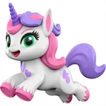 Kép 4/8 - Washy Friends: Color Reveal Pancsoló unikornisok meglepetés figura – többféle