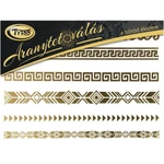 Kép 1/2 - TyToo: Aranytetoválás Karkötő és bokalánc szett 21×15 cm