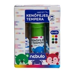 Kép 1/2 - Nebulo: Kenőfejes tempera készlet 6×45ml