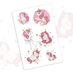 Kép 2/2 - TyToo: Unikornisos matrica tetoválás