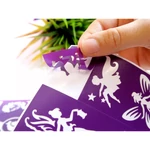 Kép 3/5 - TyToo: Tündérek és hercegnők csillámtetoválás sablon szett 22 db