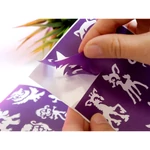 Kép 2/4 - TyToo: Erdei állatok csillámtetoválás sablon szett 26 db