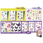 Kép 2/4 - TyToo: Cuties &amp; Beauties Tetoválás Matrica Szett