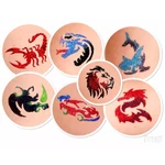 Kép 3/3 - TyToo: Rumbler csillámtetoválás szett