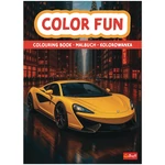 Kép 1/3 - Száguldó járművek kifestőkönyv – Trefl