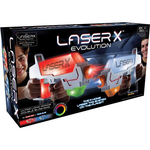 Kép 1/2 - Laser-X Evolution: Nagy hatótávú lézerfegyver – dupla csomag