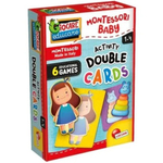 Kép 1/2 - Montessori Baby: 2 az 1-ben formaillesztő kártya és puzzle