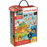 Kép 1/2 - Montessori: Baby Box készségfejlesztő formaillesztő puzzle – Farm