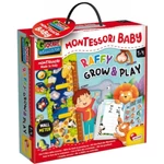 Kép 1/3 - Montessori Baby: Zsiráf magasságmérő