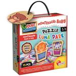 Kép 1/2 - Montessori baby fa puzzle – Vidámpark