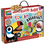Kép 1/2 - Montessori baby 2az1-ben készségfejlesztő játék – A tukán reggelije