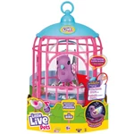 Kép 1/3 - Little Live Pets: Polly interaktív papagáj kalitkában fénnyel és hanggal