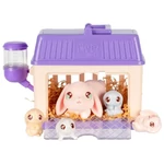 Kép 2/3 - Little Live Pets: Nyuszi mama és kicsinyei játékszett