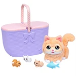 Kép 2/4 - Little Live Pets: Cicus kosárban kicsinyeivel