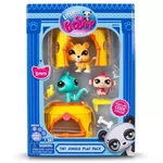Kép 1/4 - Littlest Pet Shop: 3 db-os figura csomag 1. széria – Dzsungel