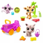 Kép 2/3 - Littlest Pet Shop: 3 db-os figura csomag 1. széria – Szafari