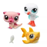 Kép 4/7 - Littlest Pet Shop: 3 db-os figura szett hengerben többféle 1 db