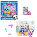 Kép 1/2 - Littlest Pet Shop: Petfluencers kutyus és nyuszi 2 db-os figura szett – Szuper szalon 2.széria