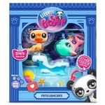 Kép 1/2 - Littlest Pet Shop: Petfluencers vidra és halacska 2 db-os figura szett – Vízalatti kalandok 2.széria