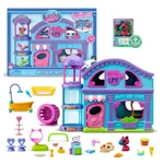 Kép 1/3 - Littlest Pet Shop: Játszóház készlet 2 db figurával 2.széria