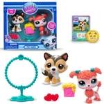 Kép 1/3 - Littlest Pet Shop: Petfluencers kutyusok 2 db-os figura szett – Jump and joy 2.széria