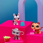 Kép 3/3 - Littlest Pet Shop: Zebra, tigris, pávián 3 db-os figura csomag – Country vibes 2. széria