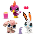 Kép 2/4 - Littlest Pet Shop: Nyúl, harkály, mókus 3 db-os figura csomag – Country vibes 2. széria