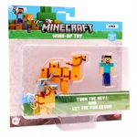 Kép 1/4 - Minecraft 3D figura felhúzható állattal 2. sorozat többféle változatban 1 db